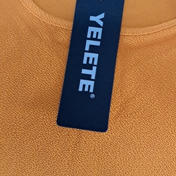 Yelete Comfort and Classic Dress Color Soft Pumpkin Size Small - Picture 9 of 10